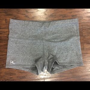 Gray booty shorts